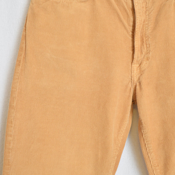 32 x 32 camel tan straight leg duck head corduroys