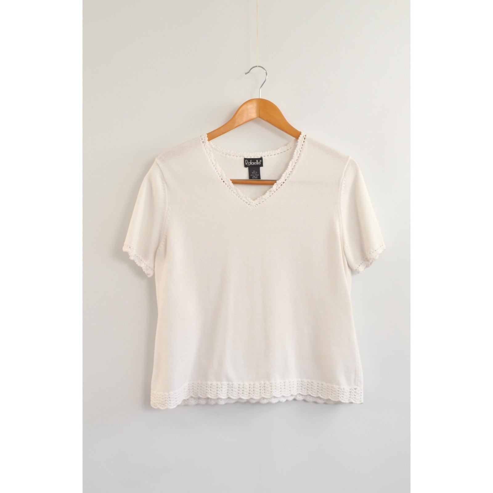 sweet little vintage cotton rafaella sweater tee