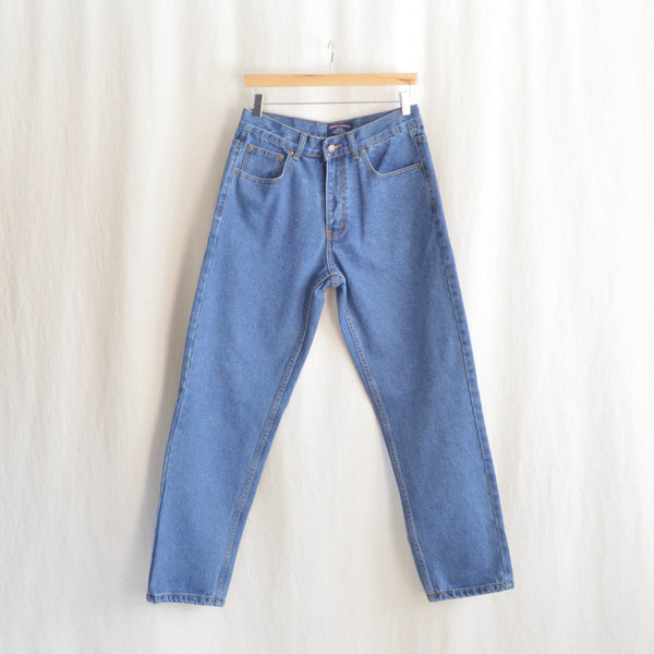 31 x 30 mid wash straight leg vintage relaxed fit crosswind jeans