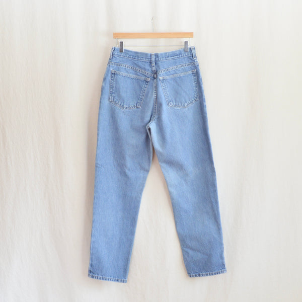 31 x 30 high rise mid wash land’s end 90s fit denim