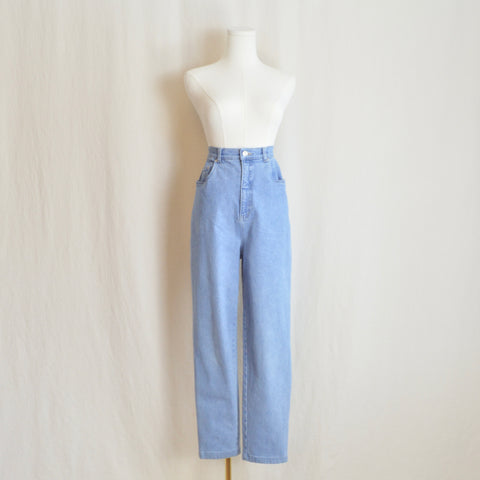 29 x 26  super high rise denim & co light wash denim