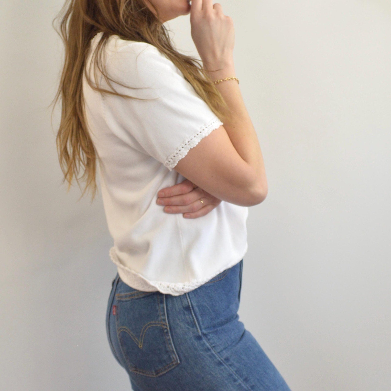 sweet little vintage cotton rafaella sweater tee
