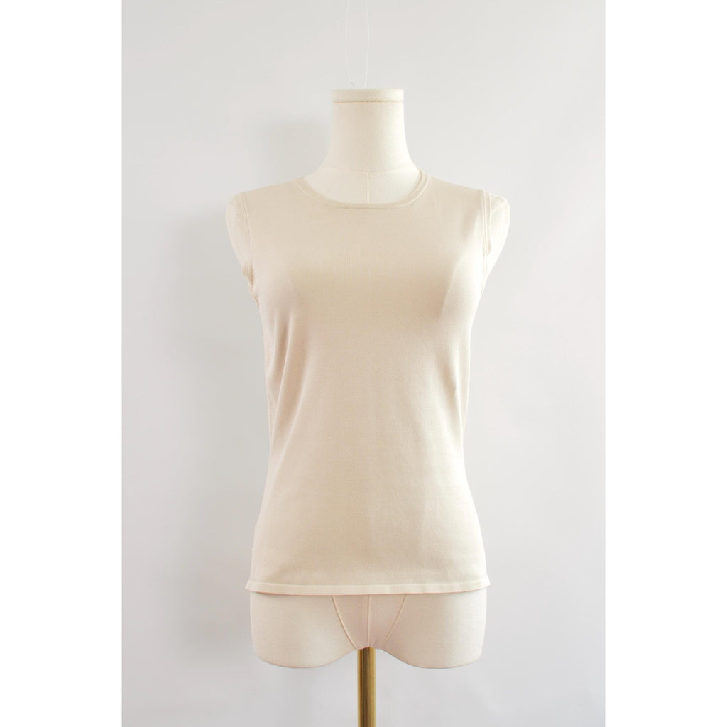 creamy silk blend sweater knit ann taylor tank
