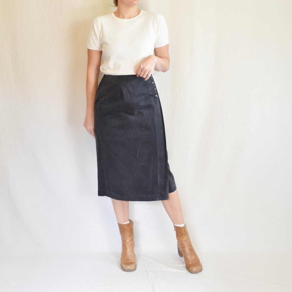 BDG Theo Denim A-Line Midi Skirt | Urban Outfitters Australia - Clothing,  Music, Home & Accessories