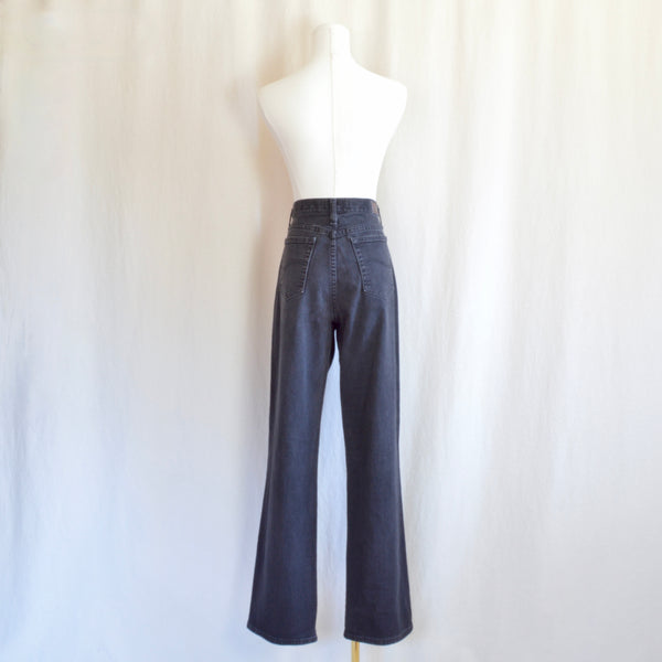 32 x 23 washed black relaxed straight leg lee’s denim