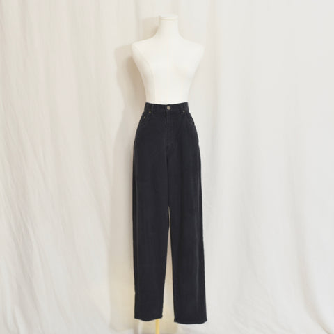 29 x 31 dark blue/gray vintage high waisted eddie bauer corduroy pants