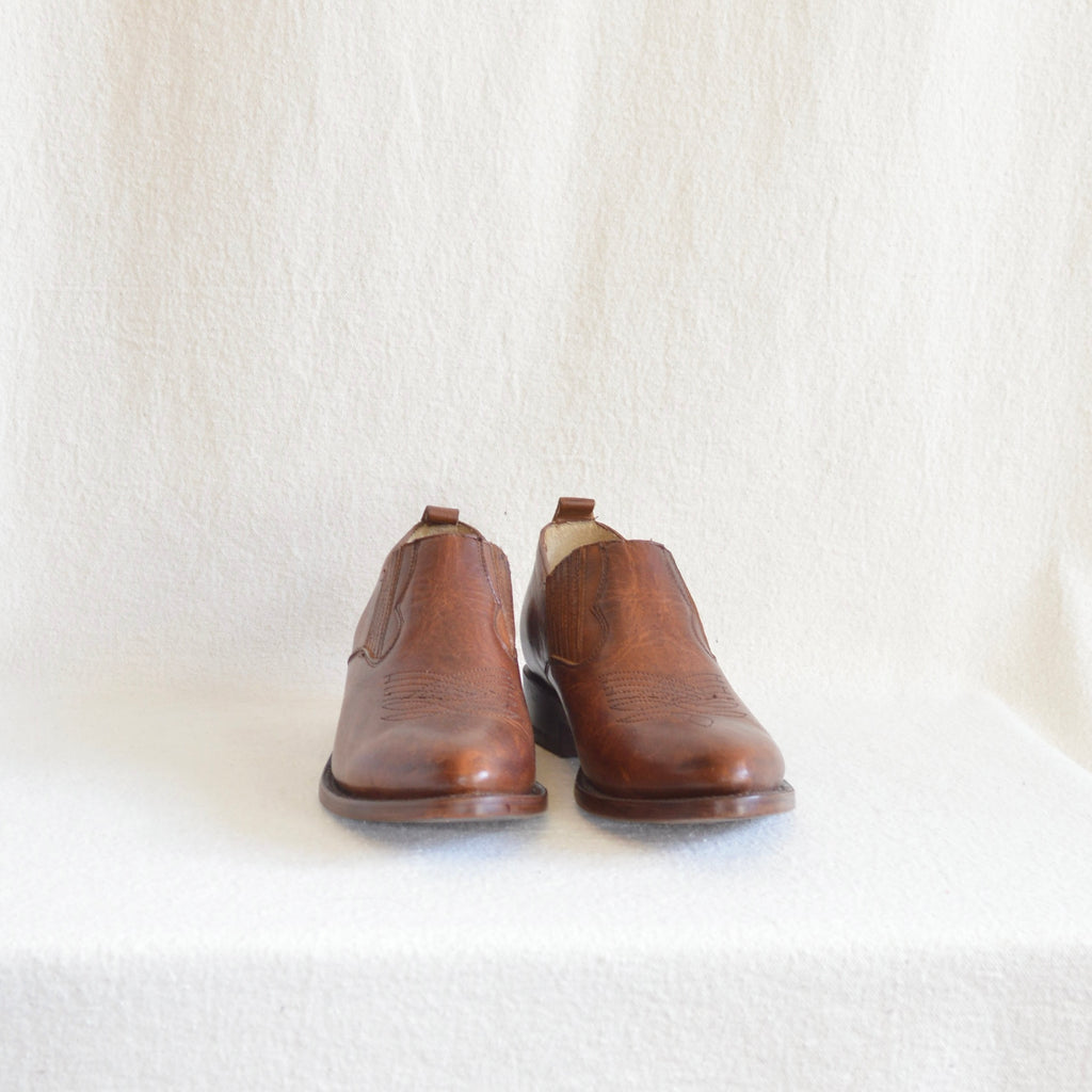 Frye billy shootie outlet cognac