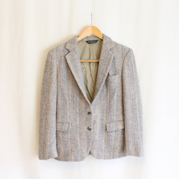 pure scottish wool handwoven fully lined blazer