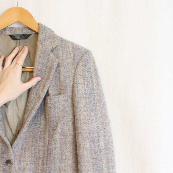 pure scottish wool handwoven fully lined blazer